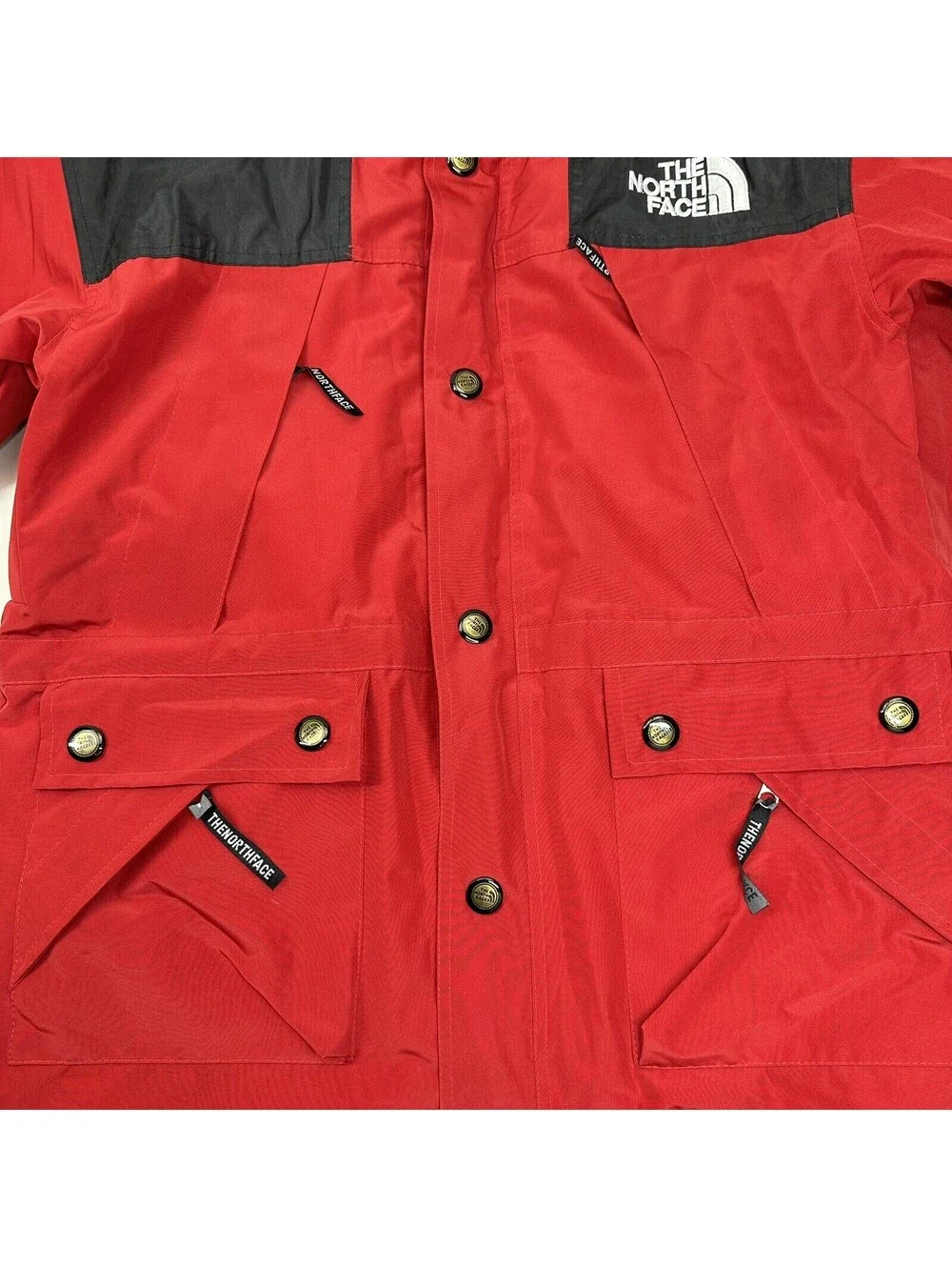 Vtg The North Face 1990  GTX GORETEX 2 In 1 Comes/W WindstopperFleece (S)